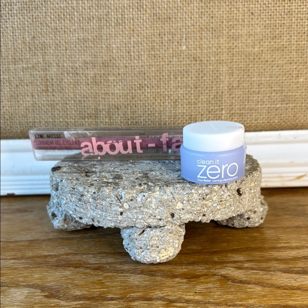 About Face Longwear Gel Eyeliner/Clean It‎ Zero Cleansing Balm